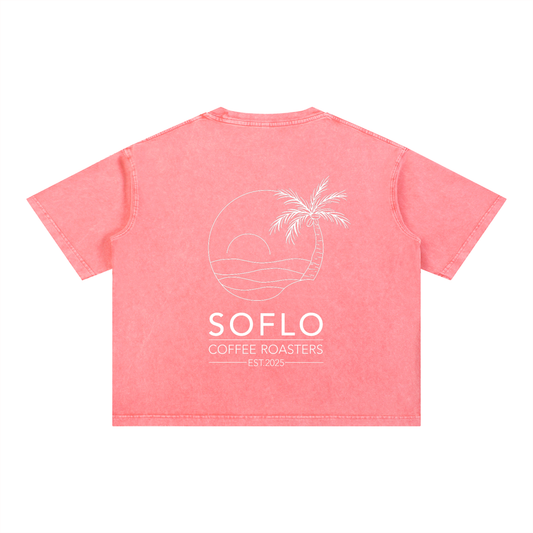 Mineral Wash Boxy Tee