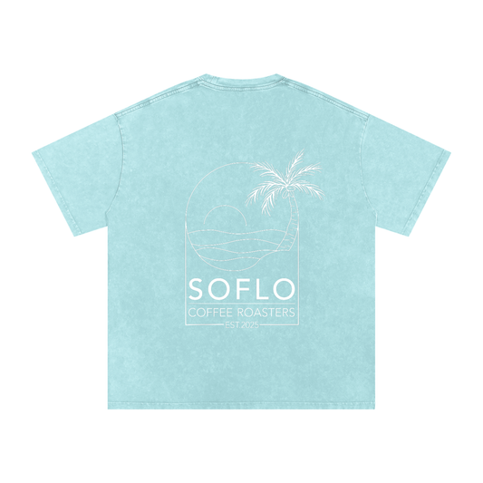 Snow Washed Oversized Tee