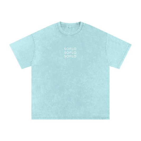 Snow Washed Oversized Tee