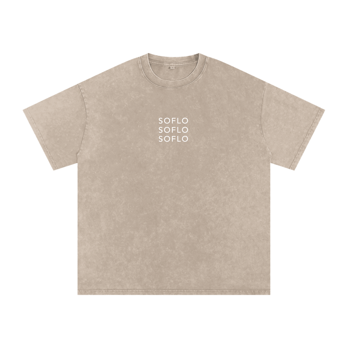Snow Washed Oversized Tee